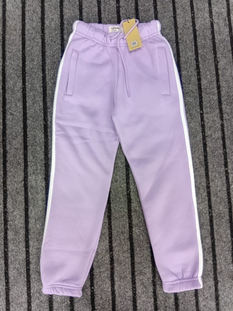 Purple Unisex soft FLEECE Trouser for Boys and Girls