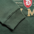 Men's 'Cowboys Time' Bottle Green Graphic Fleece Sweatshirt