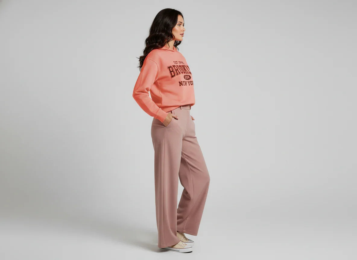 Women's Retro Brooklyn Est. 1993 Graphic Hooded Sweatshirt