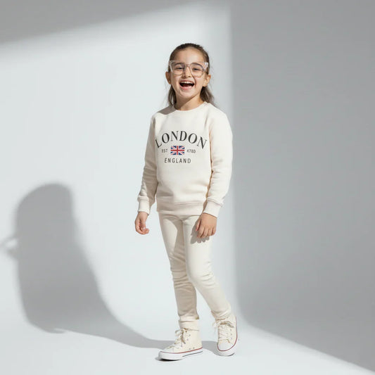 Girls Off White “London England” Sweatshirt