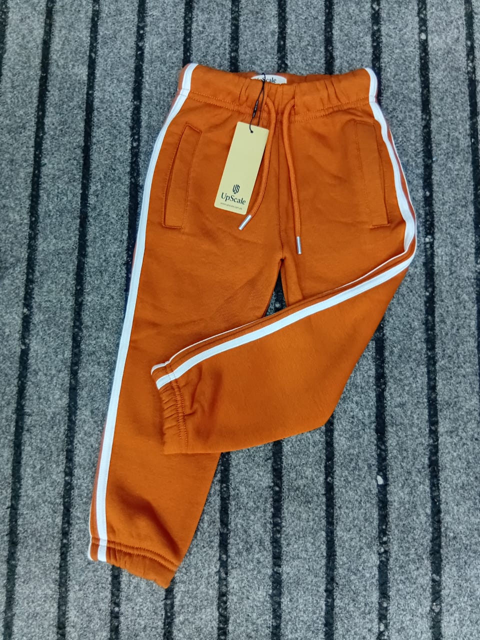 CARAMEL/Rust Unisex soft FLEECE Trouser for Boys and Girls