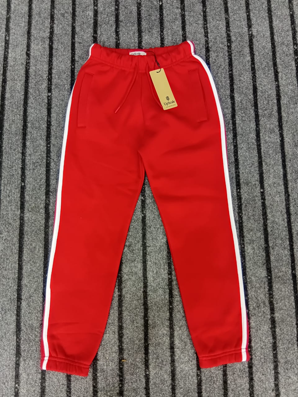 Red Unisex soft FLEECE Trouser for Boys and Girls