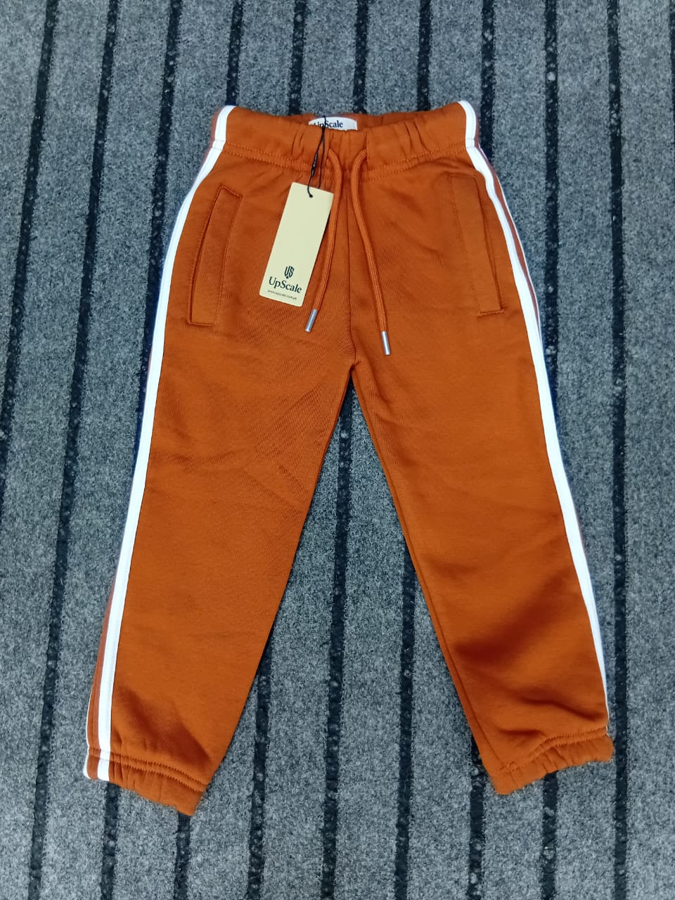 CARAMEL/Rust Unisex soft FLEECE Trouser for Boys and Girls