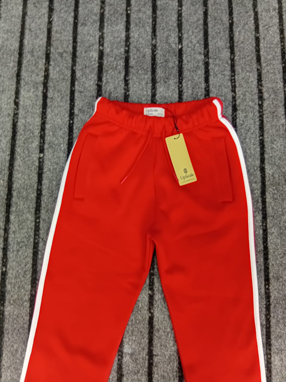 Red Unisex soft FLEECE Trouser for Boys and Girls