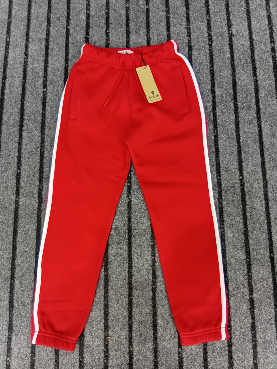 Red Unisex soft FLEECE Trouser for Boys and Girls
